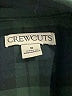 Crewcuts 100% Cotton Plaid Green Long Sleeve Button-Down Shirt Size 10 - photo 3