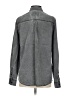 Express 100% Lyocell Gray Long Sleeve Button-Down Shirt Size S - photo 2