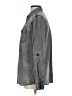 Express 100% Lyocell Gray Long Sleeve Button-Down Shirt Size S - photo 5
