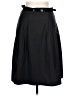 H&M 100% Polyester Solid Black Formal Skirt Size 12 - photo 1