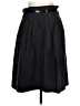H&M 100% Polyester Solid Black Formal Skirt Size 12 - photo 2