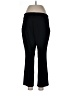 Rafaella Solid Black Dress Pants Size 10 - photo 2