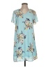 Miami Tropical Blue Casual Dress Size S - photo 1