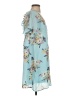 Miami Tropical Blue Casual Dress Size S - photo 4