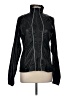 Athleta Metallic Black Track Jacket Size M - photo 1