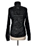 Athleta Metallic Black Track Jacket Size M - photo 2