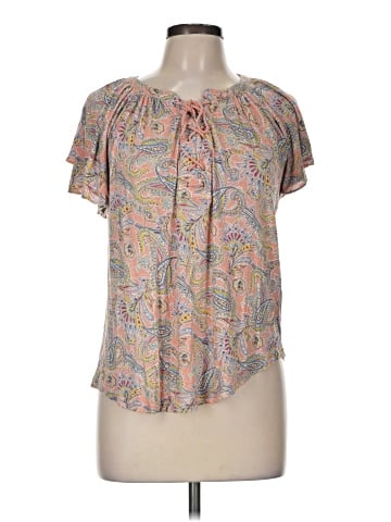 Chaps Short Sleeve Blouse (view 1)