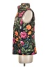 Lands' End 100% Polyester Floral Green Vest Size S - photo 5