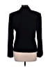 August Silk 100% Polyester Black Blazer Size 10 - photo 2