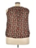 Zenobia Brown Sleeveless Blouse Size 3X - photo 2