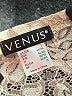 Venus 100% Polyester Tan 3/4 Sleeve Blouse Size L - photo 7
