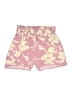 Shein 100% Polyester Floral Pink Shorts Size L - photo 1