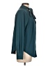 Universal Standard Teal Long Sleeve Blouse Size 12 (XS) - photo 4