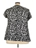 Shein Black Short Sleeve Blouse Size 3X - photo 2