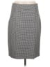 Banana Republic Houndstooth Gray Black Formal Skirt Size 6 - photo 1
