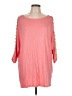 Lilypad Pink 3/4 Sleeve Top Size L - photo 1