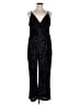 Express Stars Black Jumpsuit Size XL - photo 1