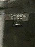 Topshop 100% Polyester Black Blazer Size 4 - photo 6