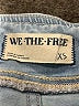 We the Free Chevron-herringbone Blue Jeans Size XS - photo 7