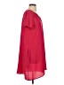 Lush Solid Red Casual Dress Size S - photo 4