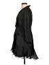 Blu Pepper 100% Polyester Black Cocktail Dress Size L - photo 5