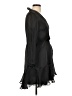 Blu Pepper 100% Polyester Black Cocktail Dress Size L - photo 4