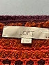 Ann Taylor LOFT Chevron-herringbone Red Pullover Sweater Size L - photo 4