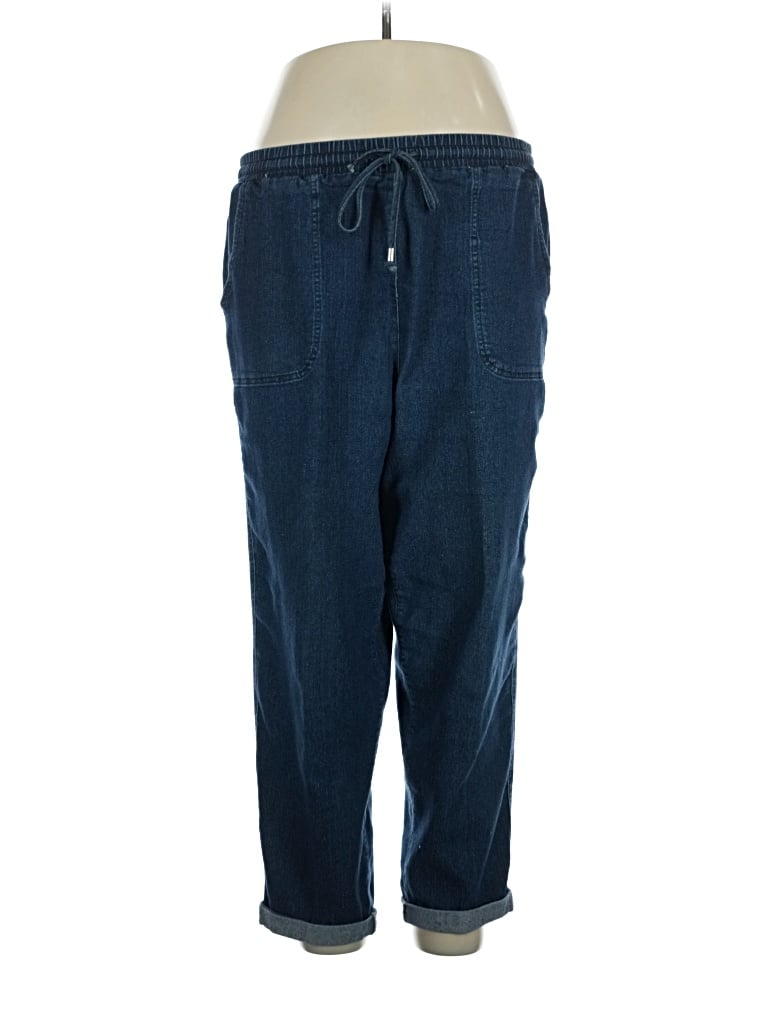Pre-owned Allison Daley Jeans In Blue