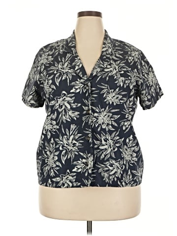 Hang Ten Short Sleeve Blouse (view 1)