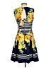 db established 1962 Tropical Yellow Casual Dress Size 4 - photo 2