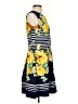 db established 1962 Tropical Yellow Casual Dress Size 4 - photo 4
