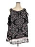 Avenue 100% Polyester Black Sleeveless Blouse Size 20 Plus - photo 1
