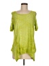 Sami & JO Green Short Sleeve Blouse Size M - photo 1