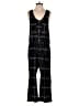 Free People Plaid Black Jumpsuit Size M - photo 1