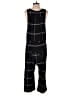 Free People Plaid Black Jumpsuit Size M - photo 2