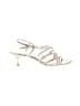 DressBarn Ivory Gold Sandals Size 10 - photo 1