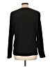 Remade 100% Polyester Black Long Sleeve Blouse Size L - photo 2