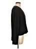 Remade 100% Polyester Black Long Sleeve Blouse Size L - photo 4