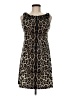 MSK Animal Print Brown Cocktail Dress Size 6 (petite) - photo 1