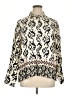 Zara Ivory Long Sleeve Blouse Size XL - photo 1