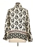 Zara Ivory Long Sleeve Blouse Size XL - photo 2