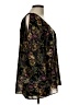 Nine West Black 3/4 Sleeve Blouse Size L - photo 4