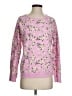 Draper James 100% Cotton Floral Pink Pullover Sweater Size S - photo 1