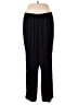 Richards Solid Black Casual Pants Size M - photo 1