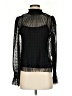 1.State 100% Polyester Black Long Sleeve Blouse Size XS - photo 1