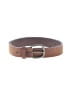 Justin Brown Tan Leather Belt Size 37 waist - photo 1