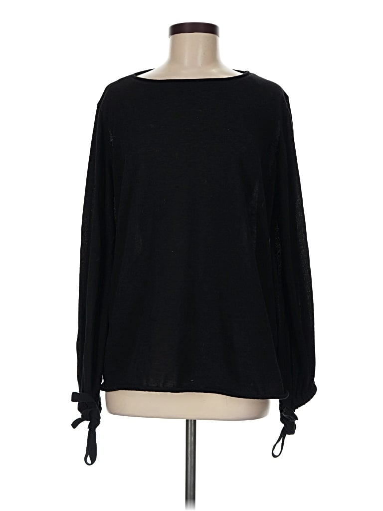 Pre-owned Zara Pullover Sweater In Black