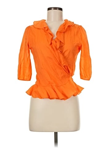 Lauren by Ralph Lauren 3/4 Sleeve Blouse (view 1)