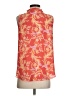 Rose + Olive Orange Sleeveless Blouse Size S - photo 2