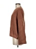 Pink Lily 100% Acrylic Solid Brown Pullover Sweater Size M - photo 5